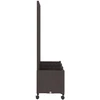 Sodo vazonas su treliu ir ratais Ruda 120 x 40 x 146 cm PP