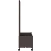 Sodo vazonas su treliu ir ratais Ruda 80 x 40 x 146 cm PP