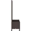 Sodo vazonas su treliu ir ratais Ruda 80 x 40 x 146 cm PP