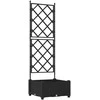 Sodo vazonas Juoda 40 x 40 x 125,5 cm PP