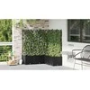 Sodo vazonas 5 vnt. Juoda 120 x 120 x 143 cm PP