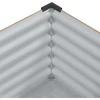 Sodo vazonas Šviesiai rudas 100 x 45 x 90 cm Cinkuota plienas