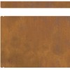 Vejo kraštas 4 pcs Rūdijanti 450 x 0.05 x 15 cm