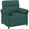 1 vietos sofa Tamsiai žalia 88 x 83 x 95 cm Audinys