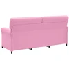 3-Vietis Sofa 3 vietos Rožinė 198 x 83 x 95 cm Audinys