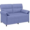 Dvitaškė sofa 2 vietos Džinsinės mėlynos 138 x 83 x 95 cm