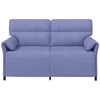 Sofa 100% poliesteris metalinis rėmas MDF, fanera