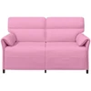 Dvitaškė sofa 2 vietos Rožinė 158 x 83 x 95 cm Audinys
