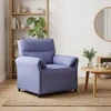 Sofa 100% poliesteris metalinis rėmas MDF, fanera