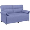 Dvitaškė sofa 2 vietos Džinsinės mėlynos 158 x 83 x 95 cm