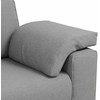 Sofa 2 pcs Debesų pilka 219 x 80 x 82 cm audinys