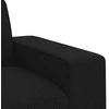 Sofa 2 pcs Juoda Metalas