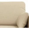 Sofa Sofos komplektas 2 pcs Kreminė 198 x 78 x 80 cm audinys