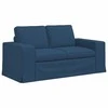 Sofa Sofos komplektas 2 pcs Mėlyna 162 x 80 x 82 cm audinys