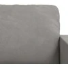 Sofos komplektas 2 pcs Šviesiai pilka 228 x 78 x 80 cm Aksomas