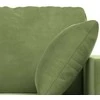 Sofa Sofos komplektas 2 pcs Šviesiai žalia 158 x 78 x 80 cm Aksomas