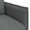Sofa Sofos komplektas 2 pcs Tamsiai pilka 196 x 82 x 85 cm Audinys