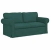 Sofa Sofos komplektas 2 pcs Tamsiai žalia 175 x 82 x 80 cm audinys
