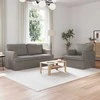 Sofa Sofos komplektas 2 pcs Tortora 162 x 80 x 85 cm audinys
