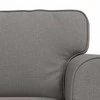 Sofa Sofos komplektas 2 pcs Tortora 245 x 82 x 80 cm audinys