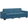 Sofa Sofos komplektas 3 vnt. Mėlyna Aksomas