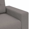 Sofa 3 pcs Tortora 221 x 80 x 80 cm Lino mišinio audinys