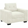 Sofa Sofos komplektas 3 pcs Kreminė 221 x 80 x 80 cm Aksomas