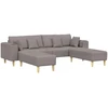 Sofa 3 vnt. Tortora audinys