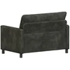Sofa Antracito 126 x 81 x 87,5 cm Poliesteris