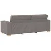 3-Vietis Sofa Taupe 220 cm audinys