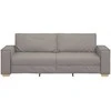 3-Vietis Sofa Taupe 220 cm audinys