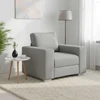 Sofa Kėdė Debesų pilka 100 cm audinys