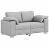 Dvivietė sofa Debesų pilka 160 cm audinys