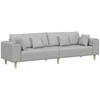 Sofa Debesų pilka 250 x 77 x 76 cm audinys