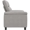 Sofa Debesų pilka 95 x 90 x 95 cm Audinys