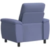 Sofa Džinsinės mėlynos 95 x 90 x 95 cm Audinys