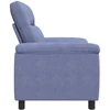 Sofa Džinsinės mėlynos 95 x 90 x 95 cm Audinys
