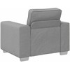 Sofa Debesų pilka 100 x 80 x 82 cm audinys