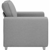 Sofa Kėdė Debesų pilka 100 cm audinys