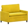 Sofa Geltona 126 x 81 x 87,5 cm Aksomas