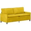 Sofa Geltona 196 x 81 x 87,5 cm Aksomas