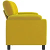 Sofa Geltona 214 x 85 x 93 cm Aksomas