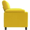 Sofa Geltona 94 x 85 x 93 cm Aksomas