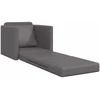 Sofa lova 60cm Pilka Dirbtinė Oda
