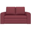 Sofa lova 60cm Vyno raudona audinys