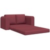 Sofa lova 60cm Vyno raudona audinys
