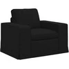 Fotelis Sofa Juoda 102 x 80 x 82 cm Metalas