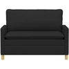 Sofa Juoda 126 x 81 x 87,5 cm Audinys