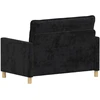Sofa Juoda 126 x 81 x 87,5 cm Poliesteris