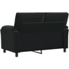 Sofa Juoda 154 x 85 x 93 cm Aksomas